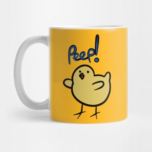 Yellow Chick Peep Mug